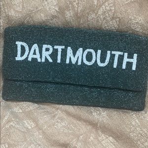 Dartmouth beaded clutch purse